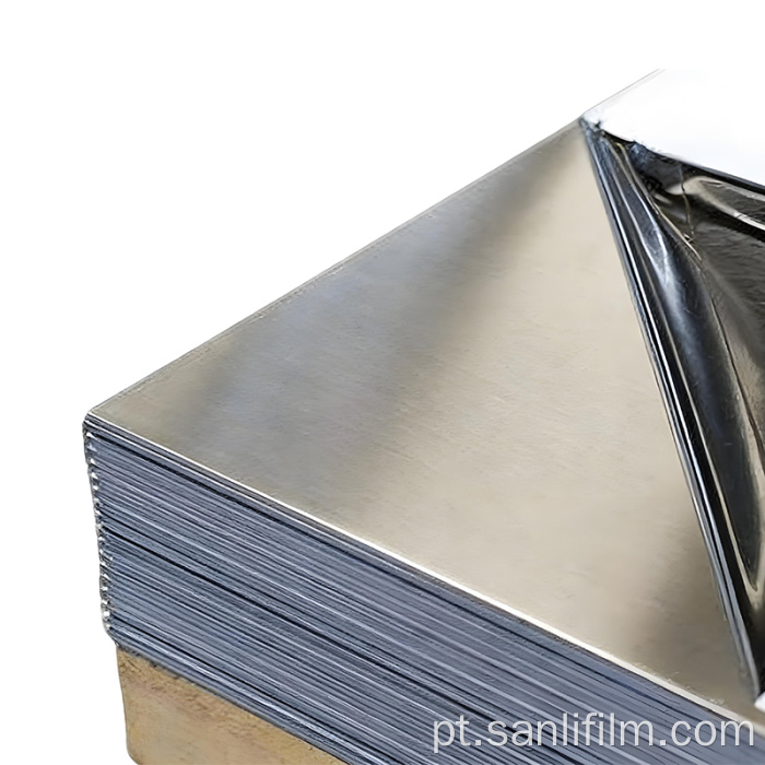 Película protetora composta de alumínio